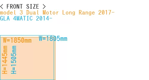 #model 3 Dual Motor Long Range 2017- + GLA 4MATIC 2014-
